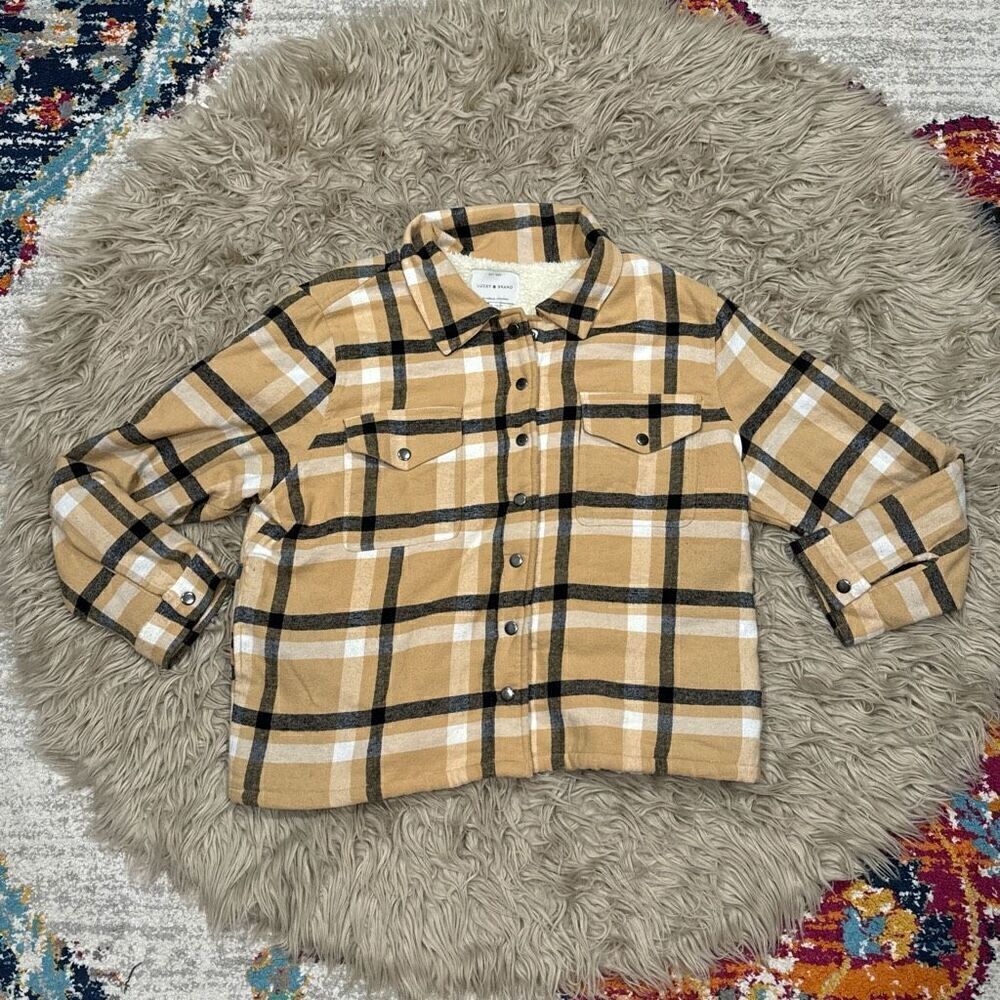Lucky Brand Flannel Jacket Shacket XL